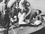 (22/63): Wiesława i Jerzy KLeyna z dziećmi na Mazurach<br>1964