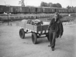 (34/63): Piotr Sutorowski na spływie<br>1969