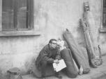 (35/63): Piotr Sutorowski na spływie<br>1969