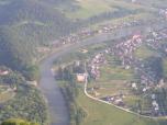 (16/25): Dunajec - widok na rzekę<br>2006-06